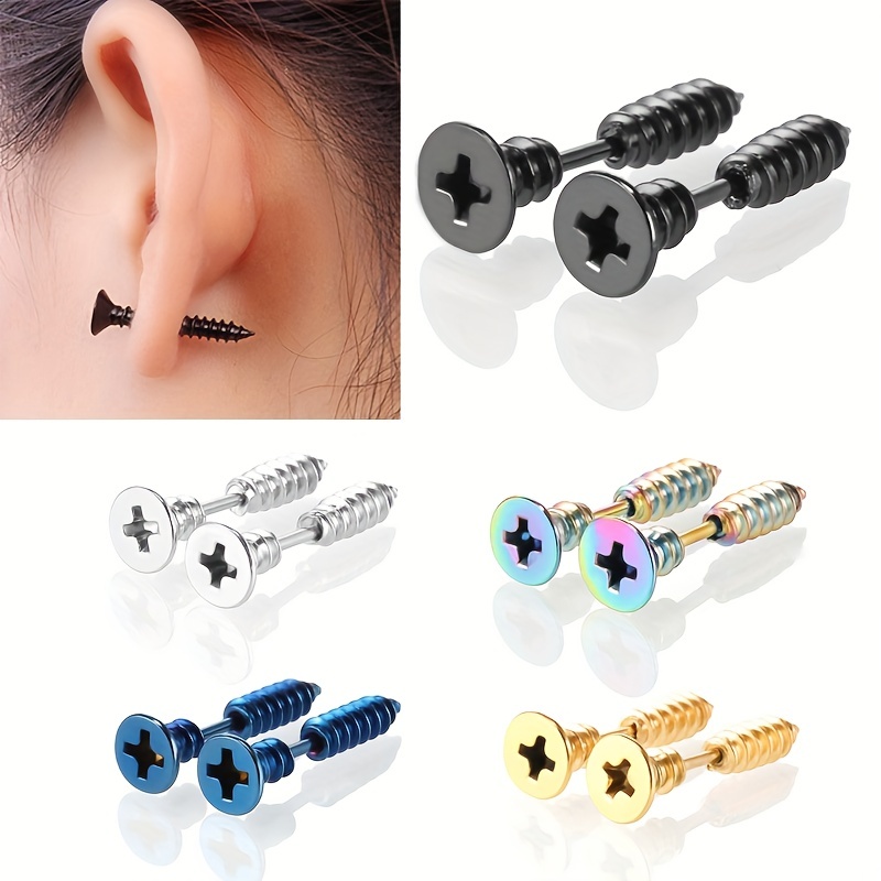 1PC Helix Tragus Piercing Hoop Earring for Women Cartilage Ear