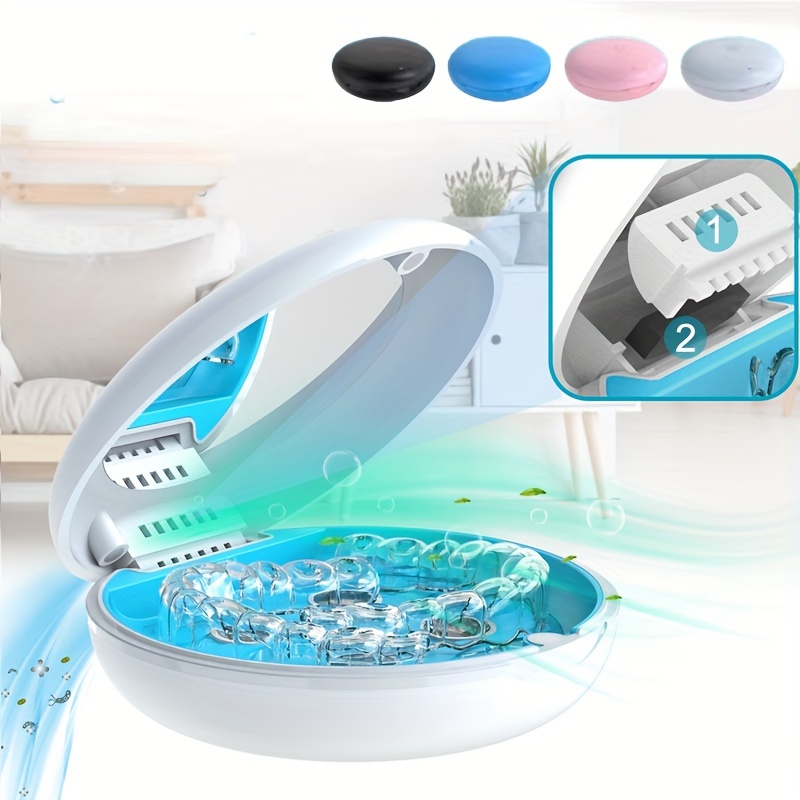Caja desinfectante de luz UV Esterilizador UVC para teléfono Limpieza  ultravioleta 99.99% para cepillo de dientes, joyería, gafas, herramientas  de