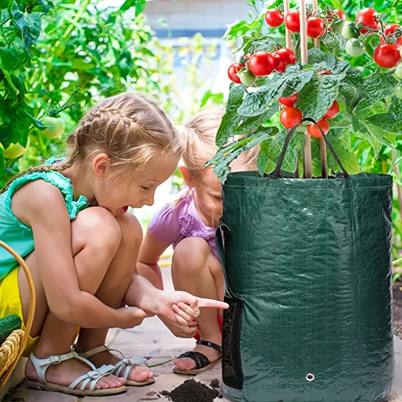 7 Gallons Potato Grow Container Bag DIY Planter PE Cloth Planting