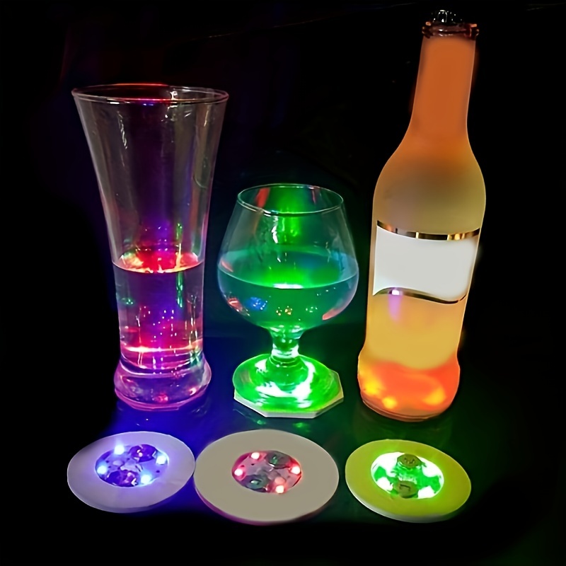 Stickers Led Light Bottles, Wine Coasters Stickers