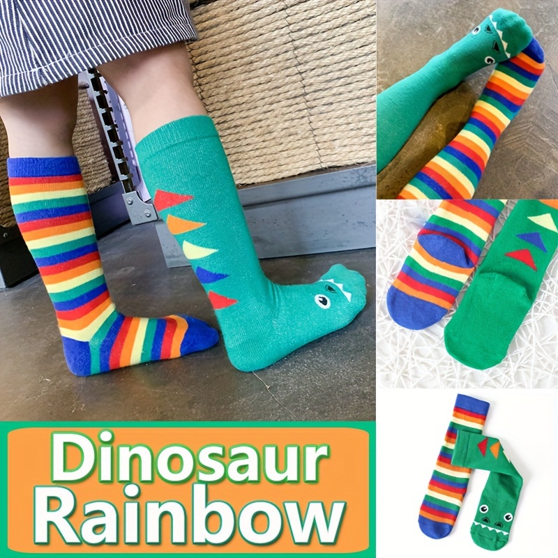 calcetas locas de dinosaurio