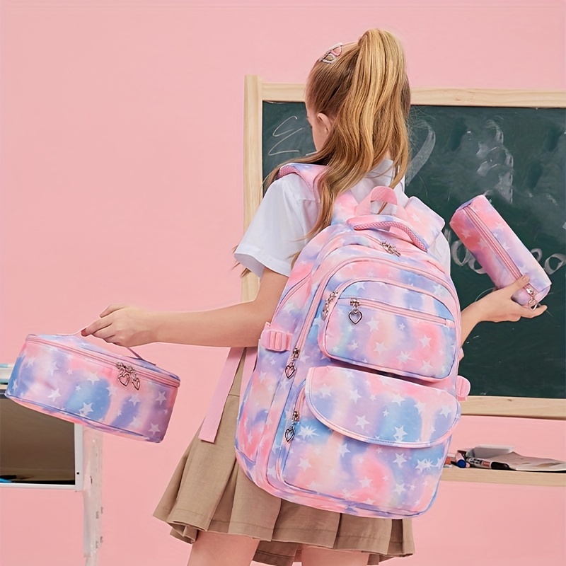 Mochila de unicornio para niñas, mochila escolar para niñas, mochila  escolar de unicornio para niñas, juego de mochila escolar para la escuela