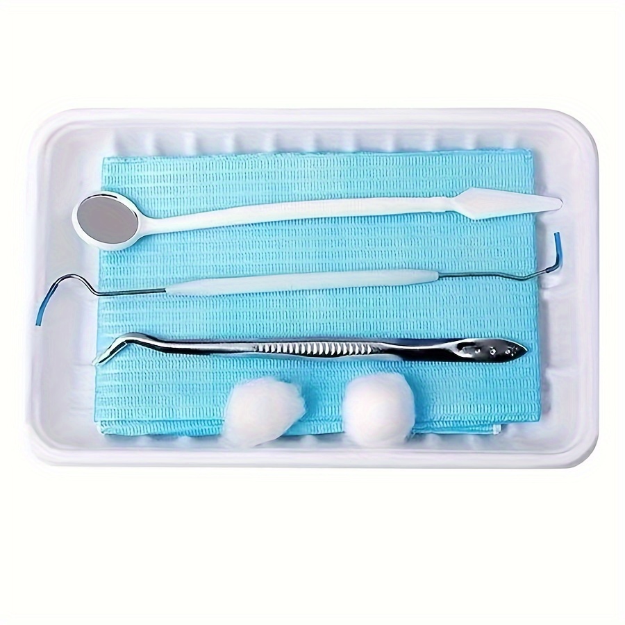 6pcs Dentist Examination Tools Dental Disposable Kit