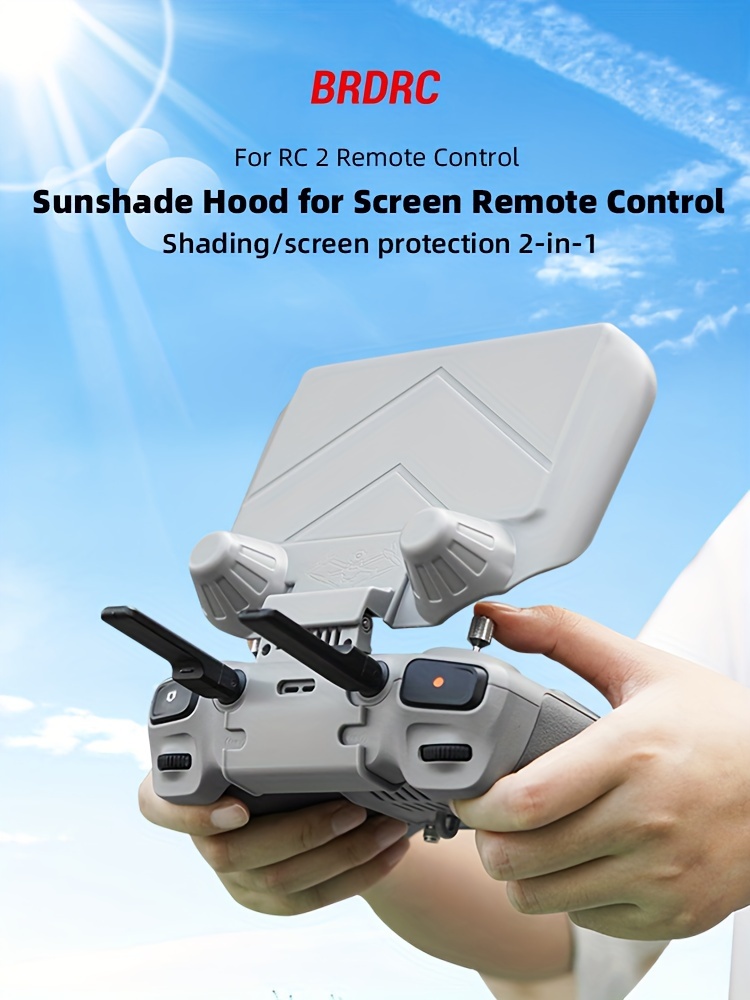 Protective Case Dji Rc Remote Controller Sun Hood Remote - Temu
