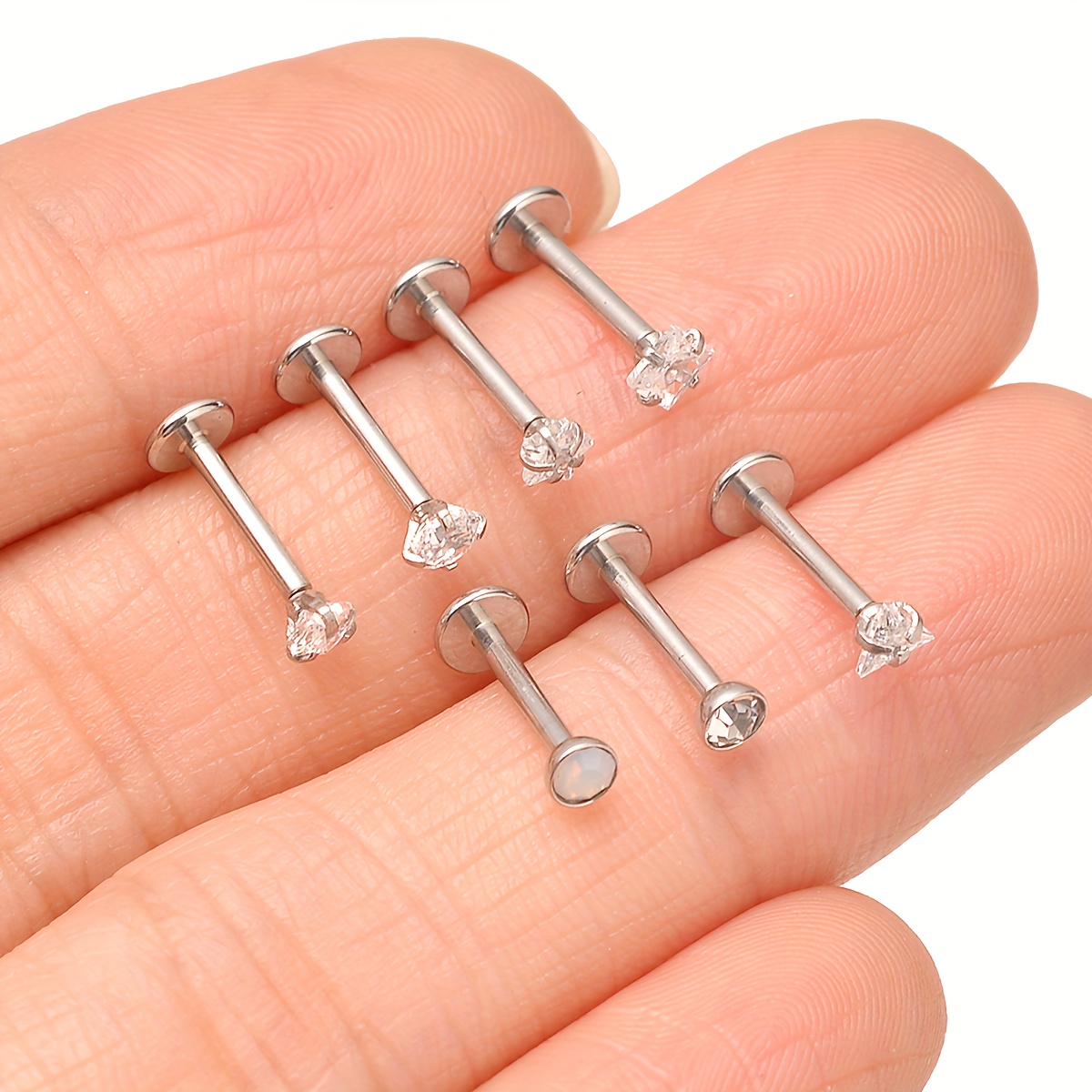 Clear monroe piercing on sale jewelry