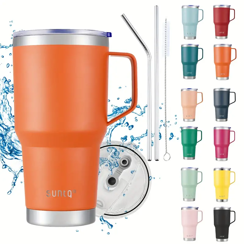 30oz Stainless Steel Vacuum Insulated Tumbler with MagSlider Lid 