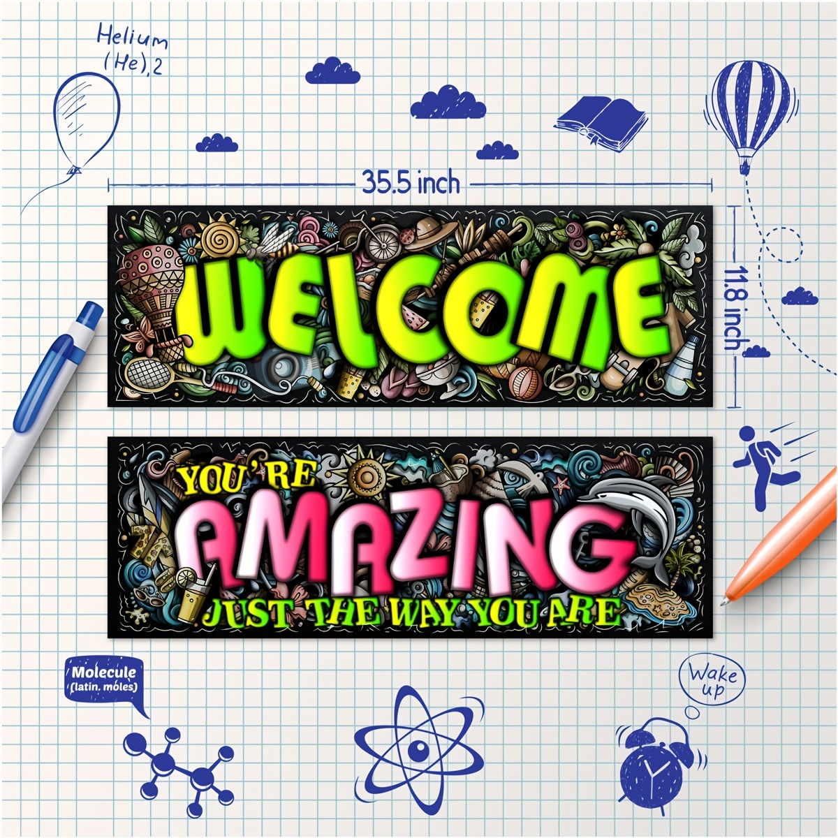 Welcome - New Classroom Motivational Poster-