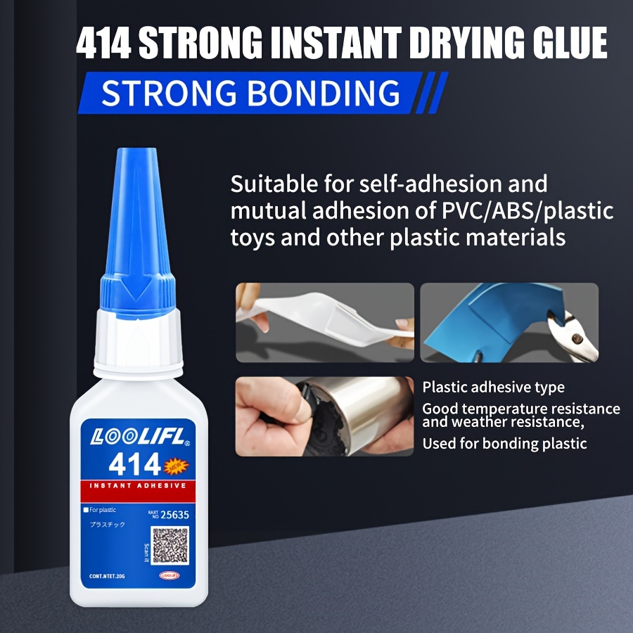 Plastic Glue Strong Quick-drying Glue Abs Bonding Pvc Plastic