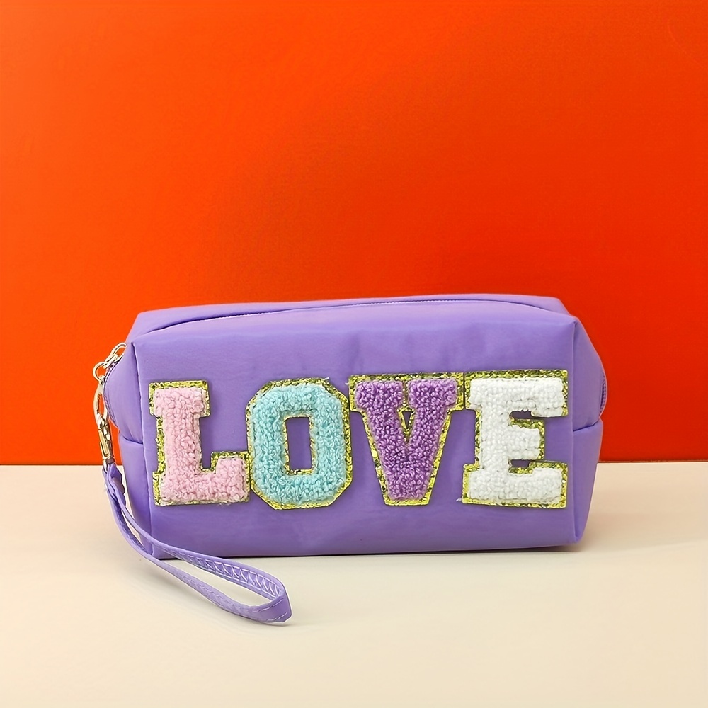 Boxy Love Rainbow Clutch Bag