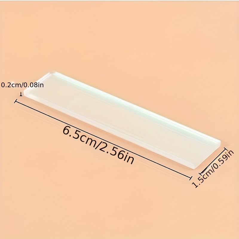 10pcs Nail Display Board Acrylic Aurora Nail Salon Display Strip