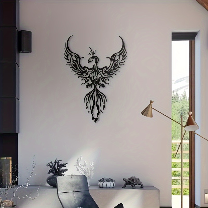 1pc Mountain Metal Wall Decor, Sculpture Black Metal Wall Art, Dining Room  Wall Hanging, Living Room Bedroom Cafe Bar Office Hanging Decor