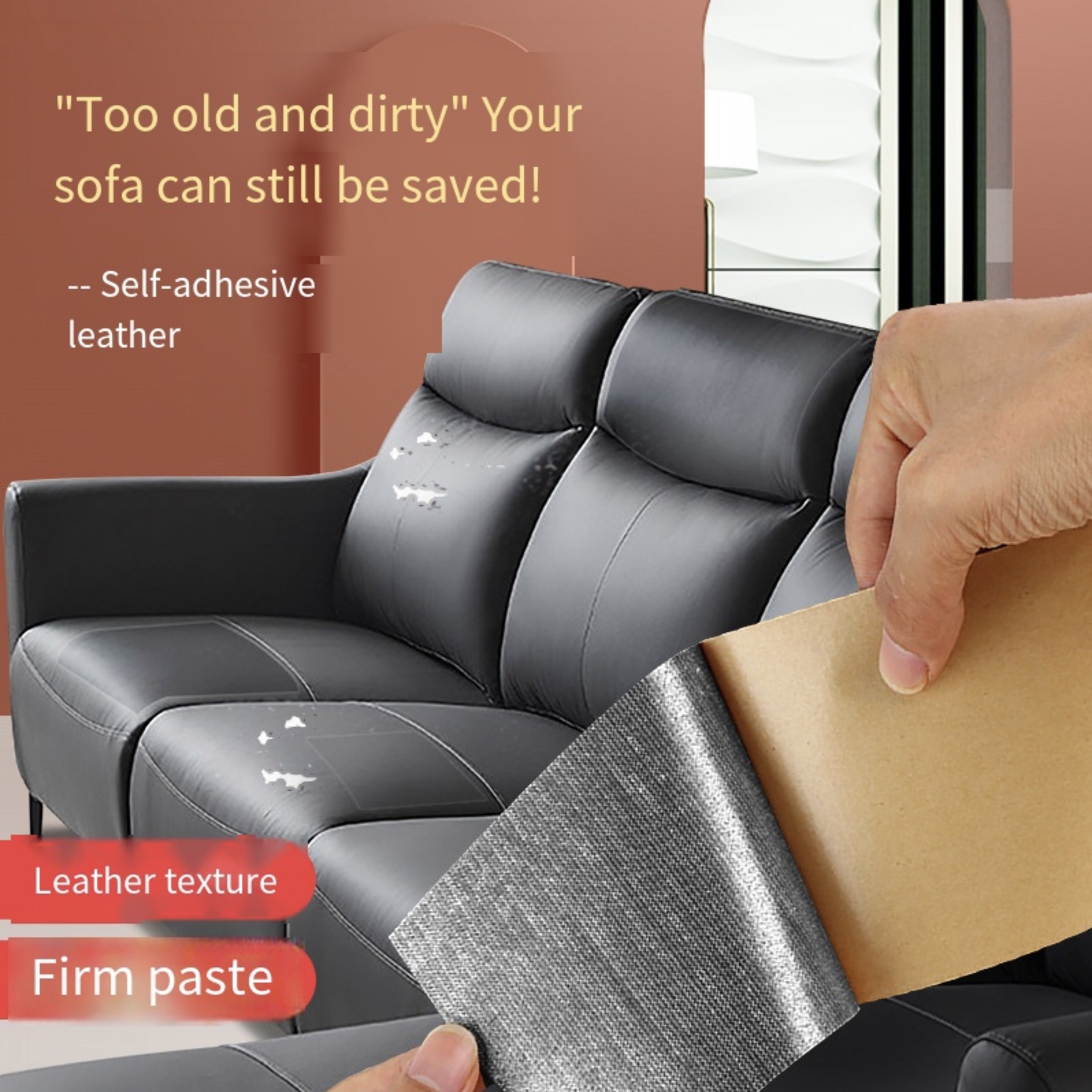 Leather Repair Patch For Furniture Self Adhesive - Temu