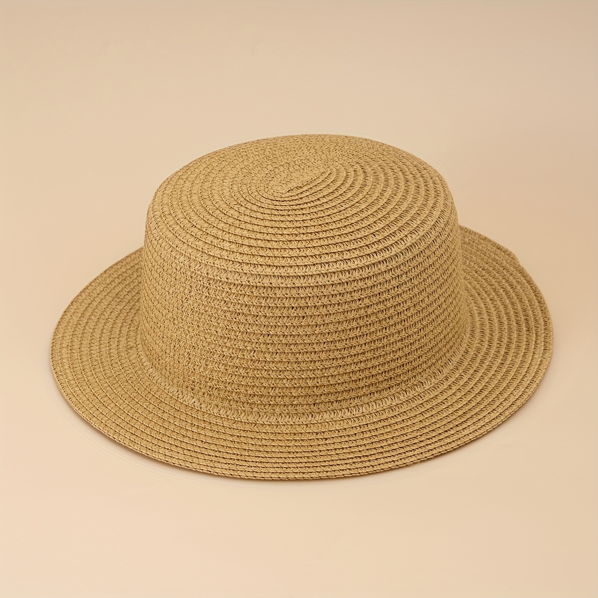 Summer Sun Hat Straw Fedora Cap Women Outdoor Beach Hat