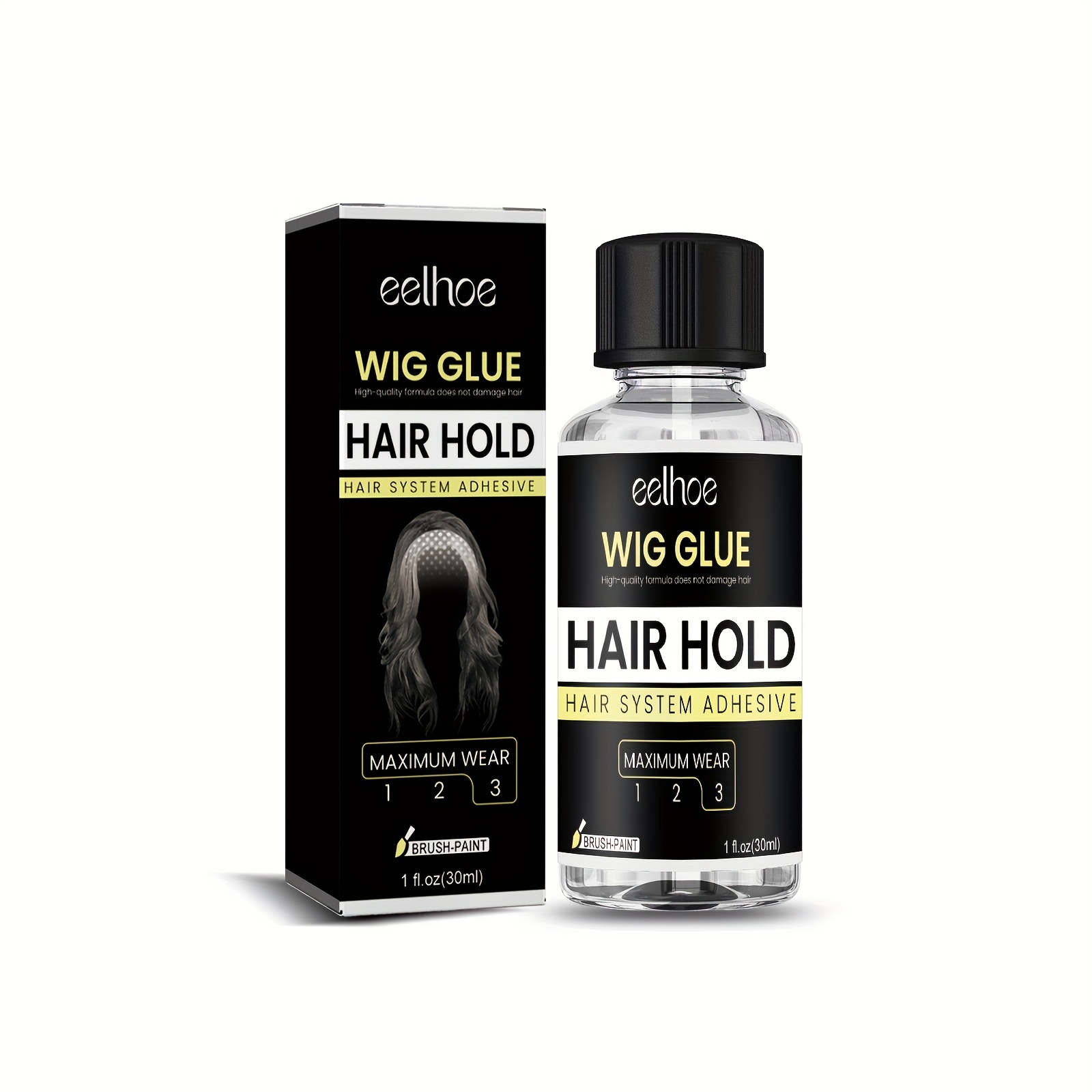 Wig Glue Hair Adhesive Waterproof Hypoallergenic No Hurt To - Temu