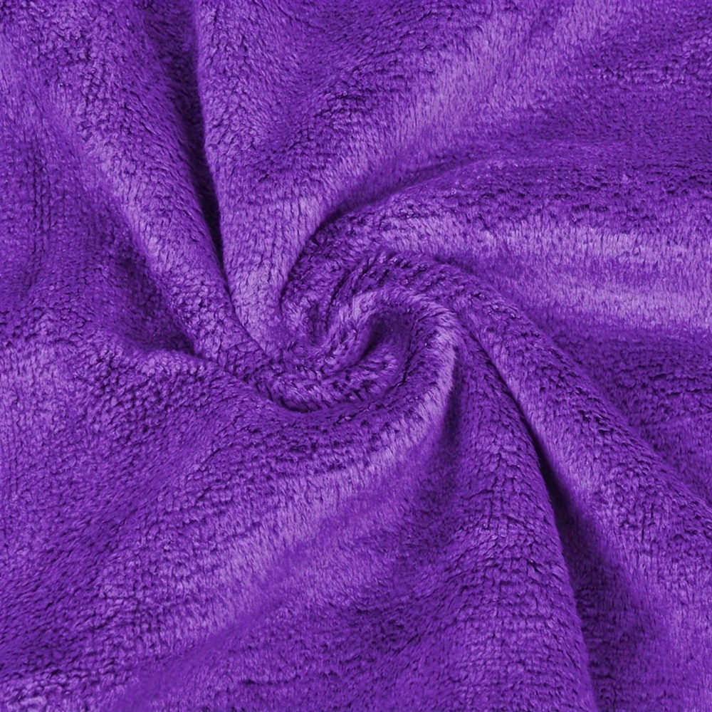 TEMU 7 Purple Washcloths Drying Cloths Reusable Makeup Remover Cloths Facial Cloths For Washing Makeup Washcloths