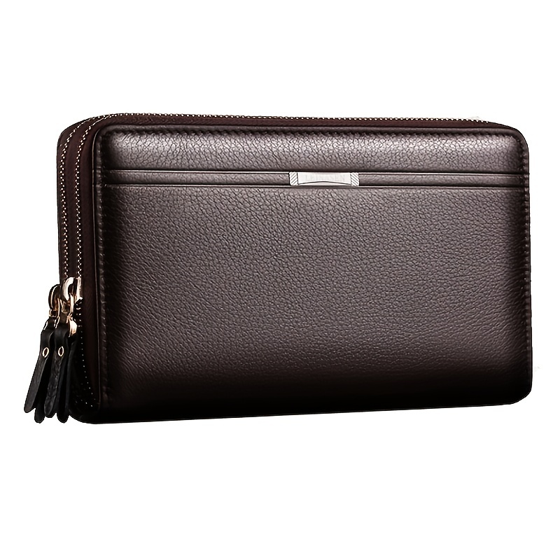 Clutch purse with online hand grip