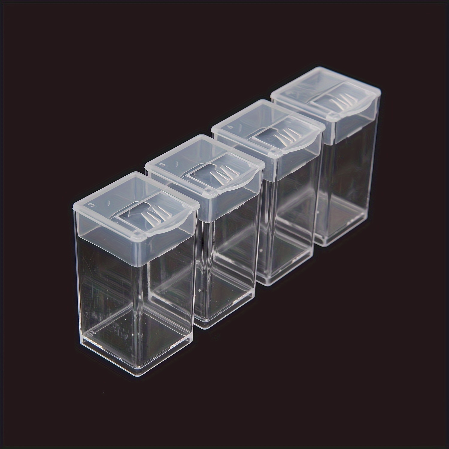NEW 120 Bottles Diamond Painting Storage Box with Portable Bead Storage Box