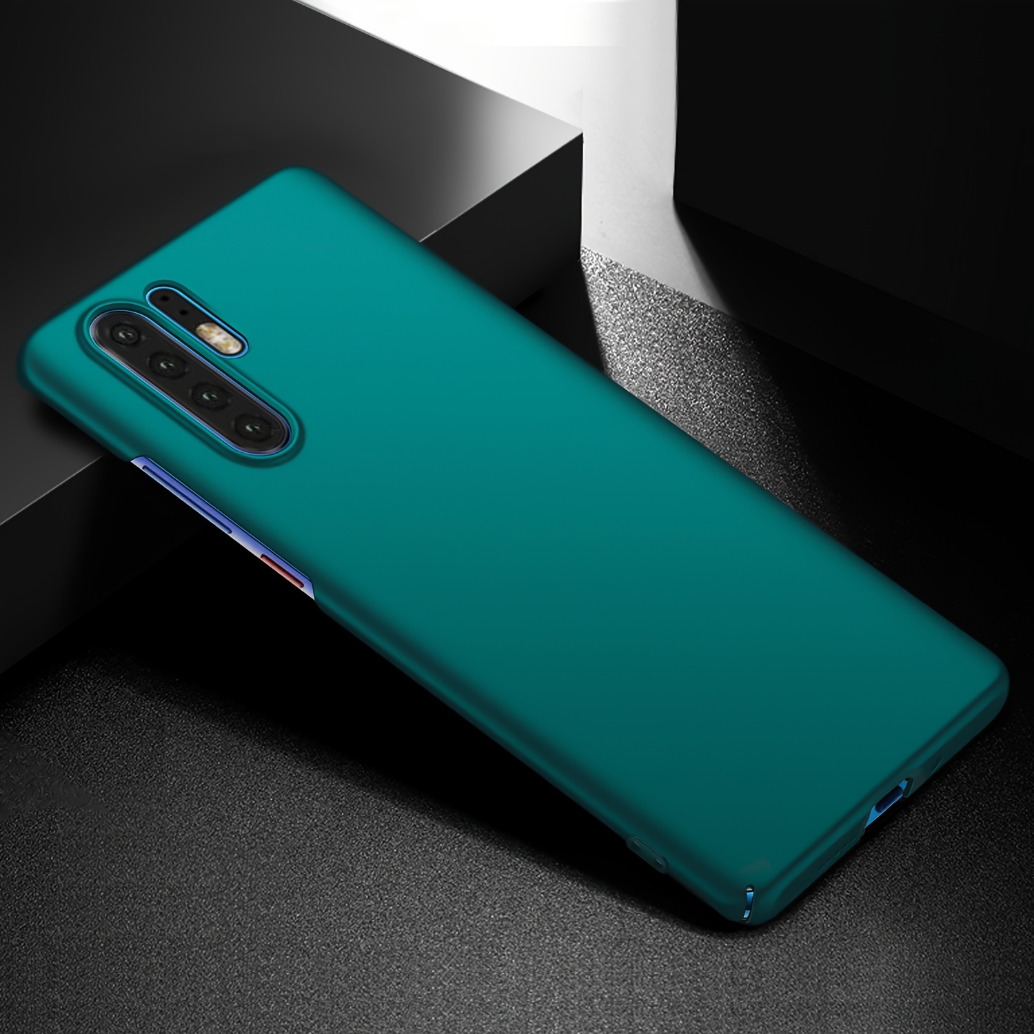 Compatible with Huawei Nova 5T Case Silicone Liquid Dark Green, Soft Smooth  Touch Huawei Nova 5T Phone Case Silicone Shockproof Thin Cover (Huawei