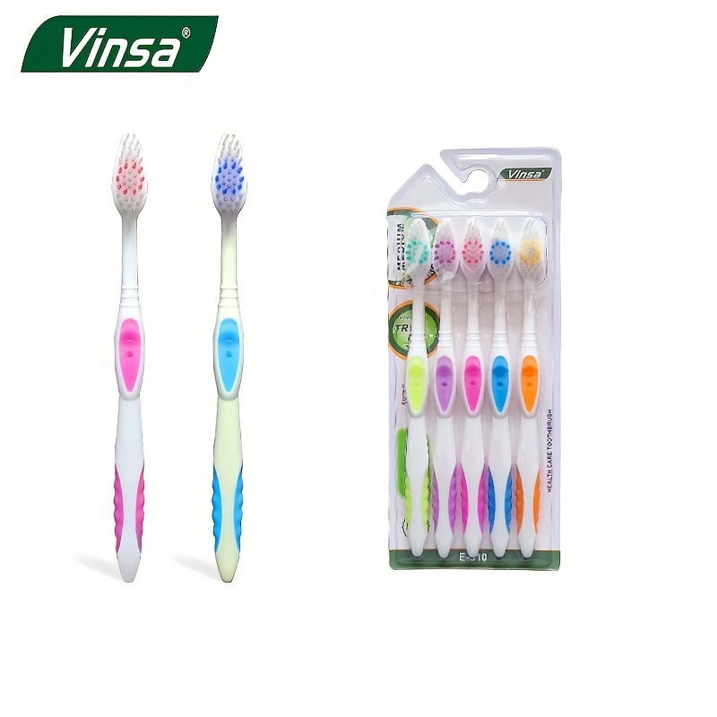 Toothbrush Soft Bristle Adult Super Soft Couple Family Pack - Temu