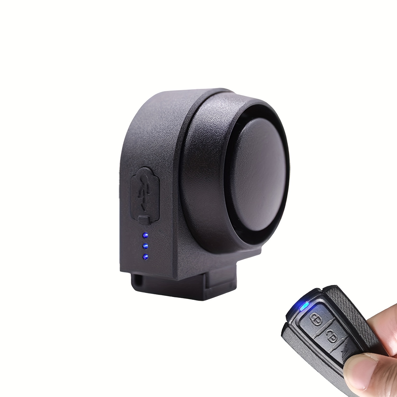 

Anti-theft Alarm, Smart Alarm With Wireless Remote Control, Vibration Smart Sensor Alarm, For Bicycle/motorcycle/electric Vehicle/scooter
