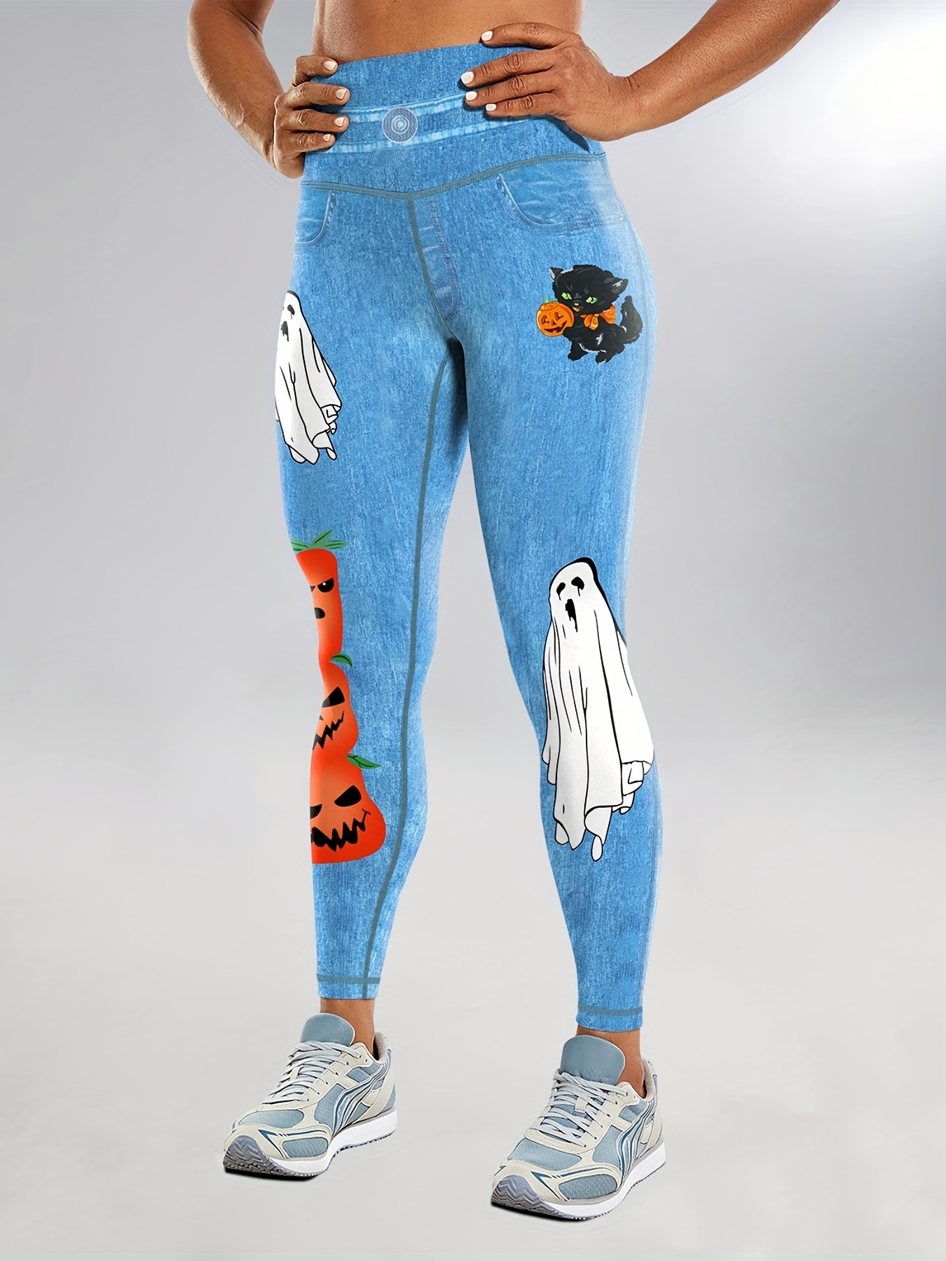 Halloween 2025 gym leggings