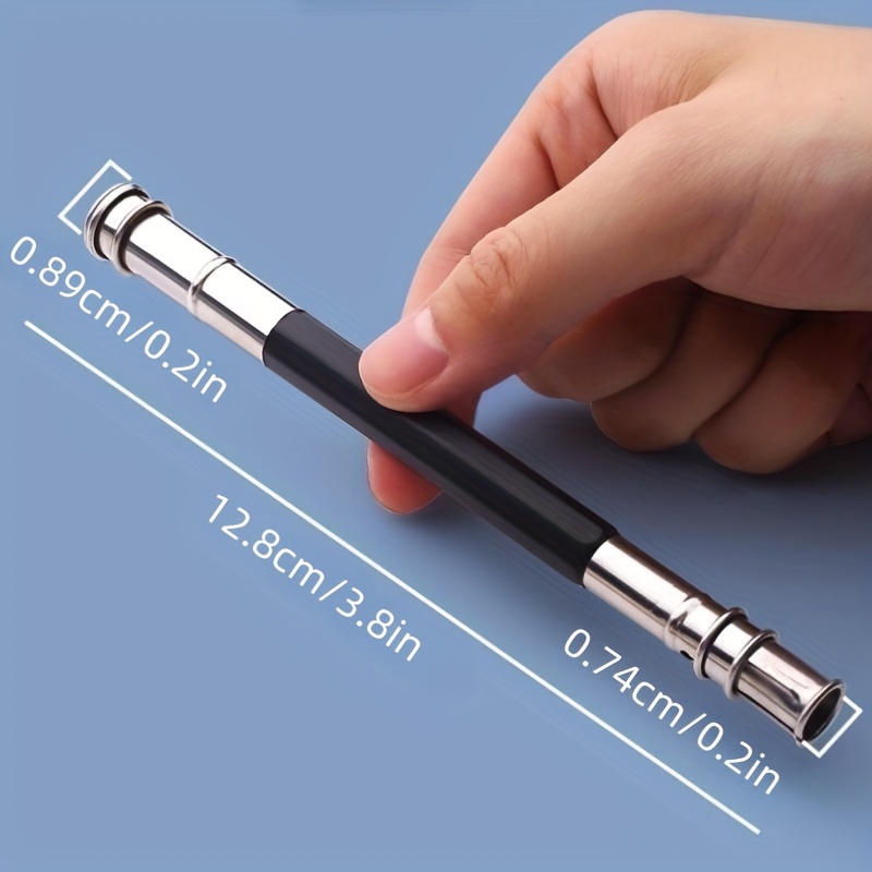 Metal Pencil Extender Stainless Steel Pencil Catcher Pen - Temu