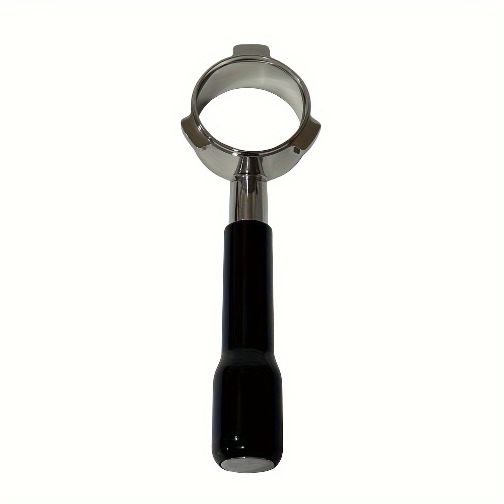 Image of 1pc, Bottomless Portafilter 54mm For , Pro, Touch, Bambino Plus, Infuser Bes870xl,bes880bss,bes840xl,bes870bsxl,bes878bss, And More Espresso Machine (abs Handle-black)