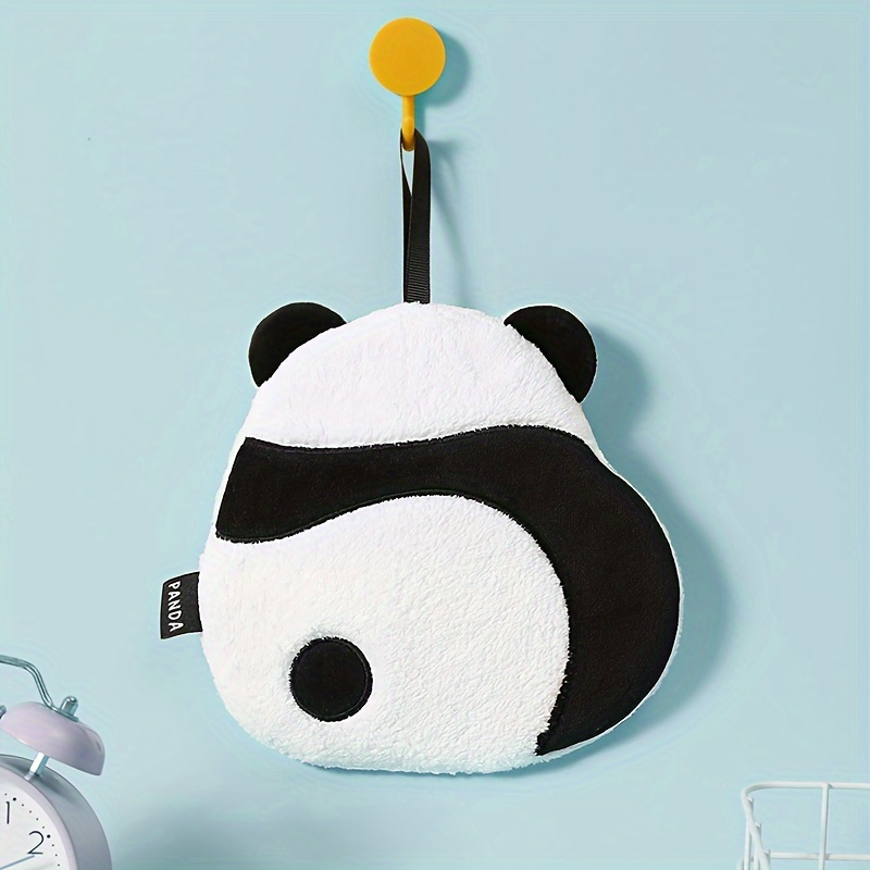 1pc, Cleaning Sponge, Cute Panda Scouring Pad, Square Dish Cloths, Cartoon  Cleaning Sponge For Sink Or Kitchen Stove, Absorbent Washable Cleaning Pad