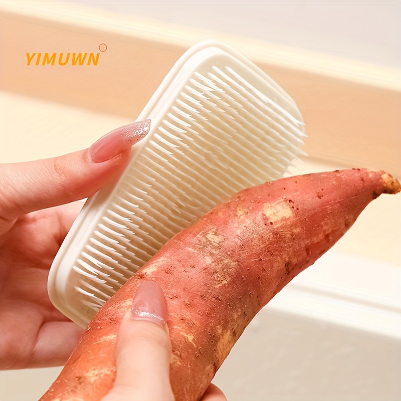 Multipurpose Kitchen Sink Squeegee Cleaner Countertop Brush Wiper Vegetable  Cleaning Brush Wiper Home Kitchen Tool Accessories - AliExpress