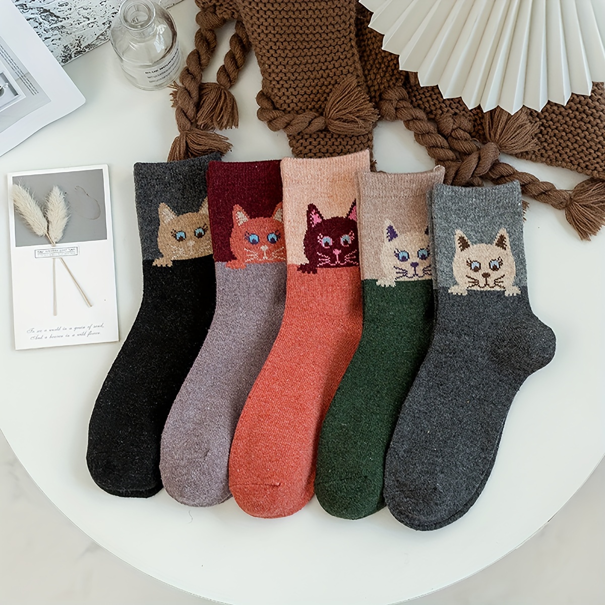 Cute Women's Thigh High Socks Cat Paw Pad Stockings Women 3d - Temu