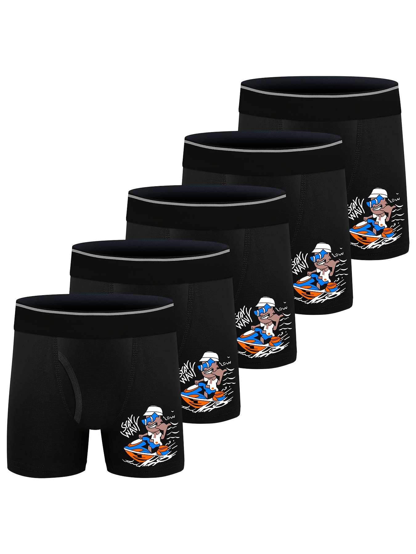 Sonic The Hedgehog Underwear Kids Large Size 10 Boxer Briefs 3
