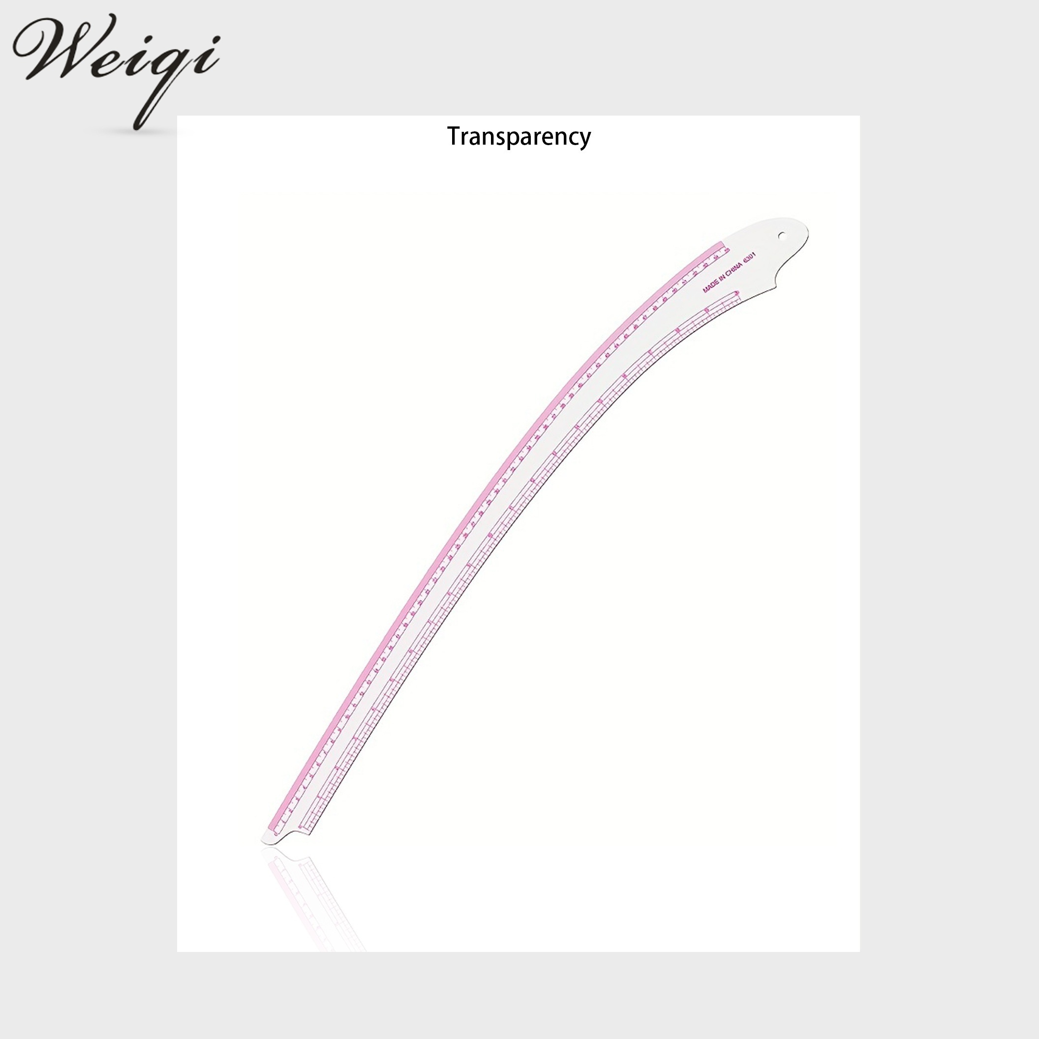 

1pc Clothing Ruler, Clothing Model Drawing Ruler, Patchwork Ruler, Quilting Ruler, Clothing Printing Ruler, Printing Ruler, Cutting Sewing Clothing Ruler, Stitching Ruler, Tailor Ruler, Curve Ruler