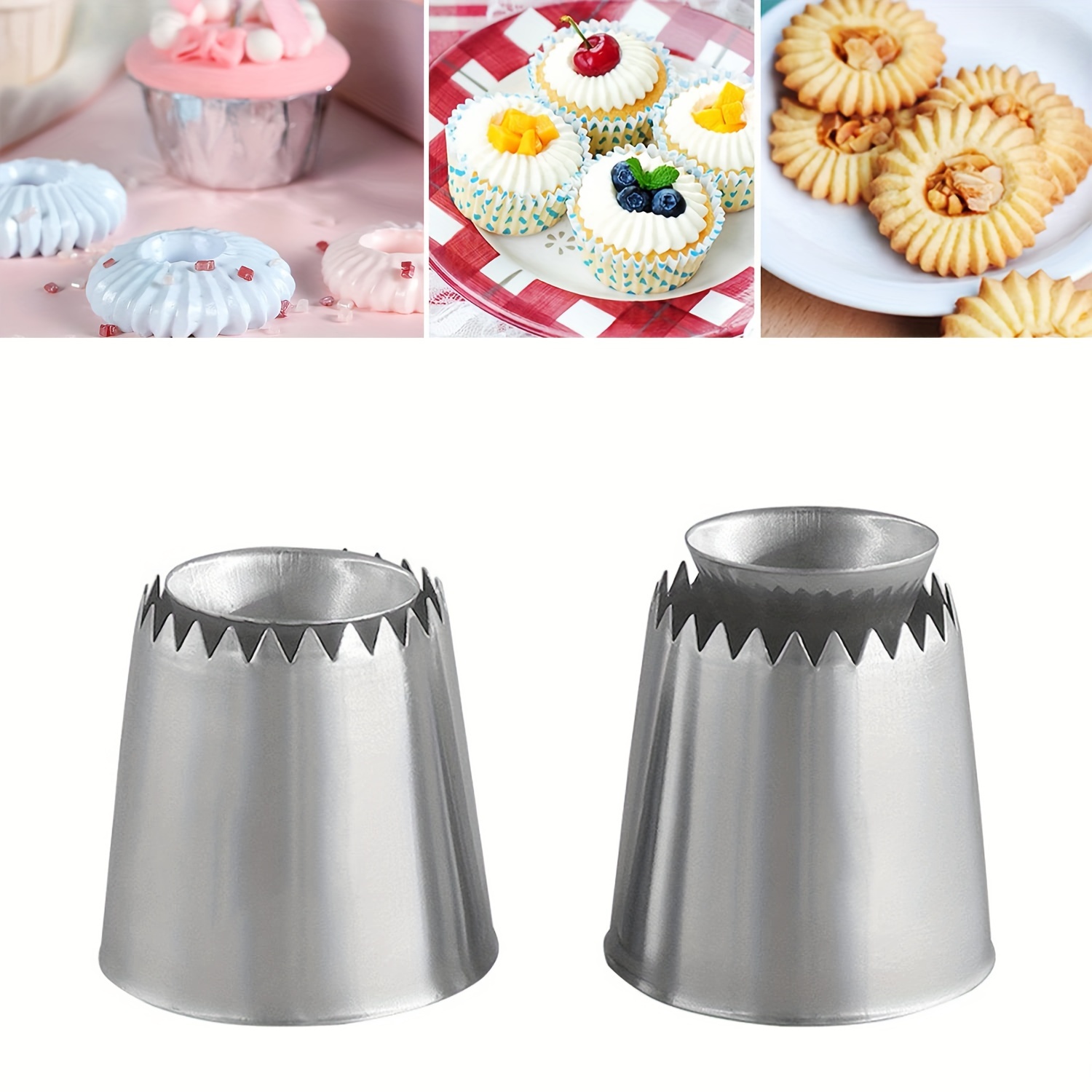 7PCS Pastry Icing Pen Cake Tools Reusable Piping Bag With Nozzle Tips  Fondant Cake Cream Syringe Baking Utensils DIY Accessories