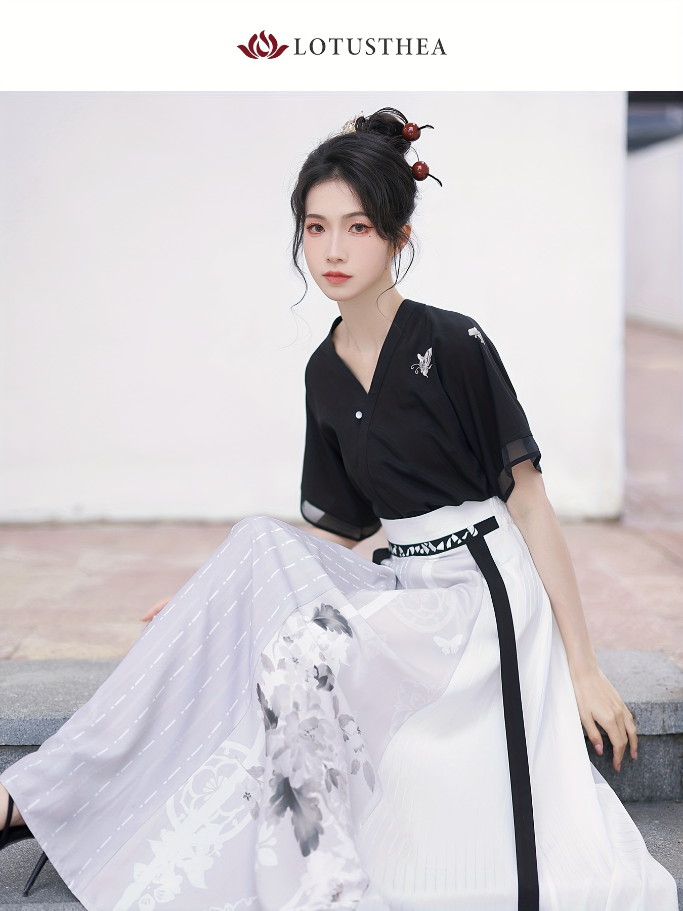 Chinese Modern Hanfu Women's Casual Dresses Spring Summer - Fashion Hanfu