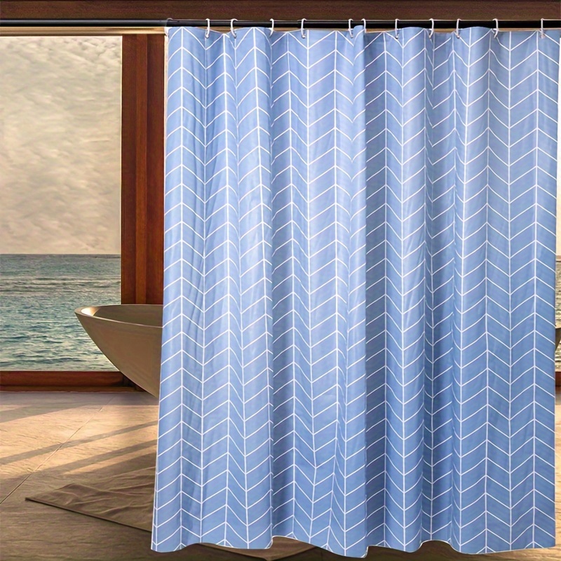 Small Checkered Shower Curtain Waterproof Shower Curtain - Temu