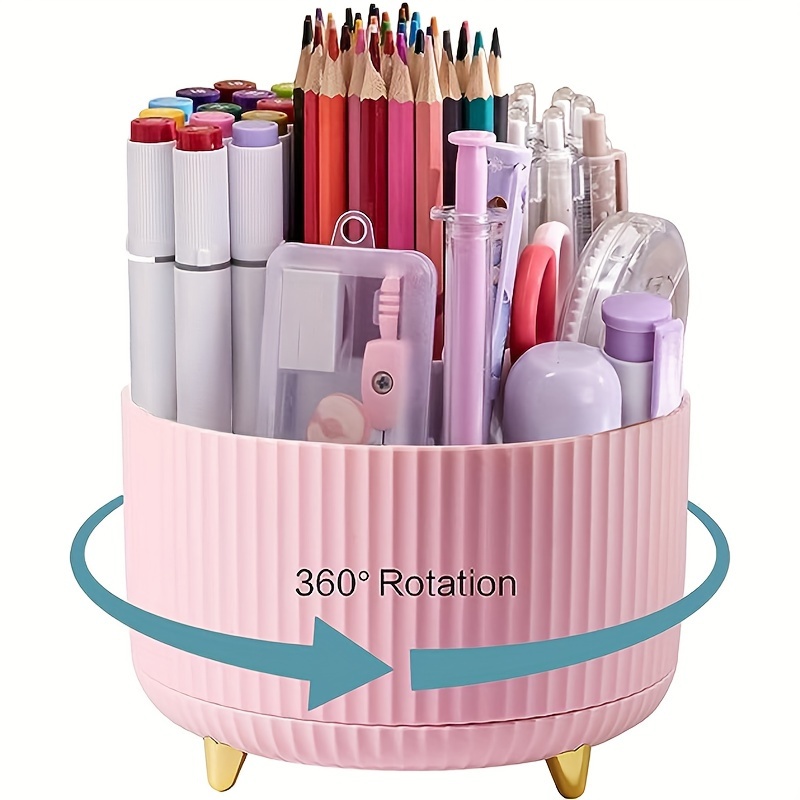 TOP BELLA Lapiceros para escritorio portalápices de plástico multifuncional  soporte para bolígrafos escritorio, Moda de Mujer