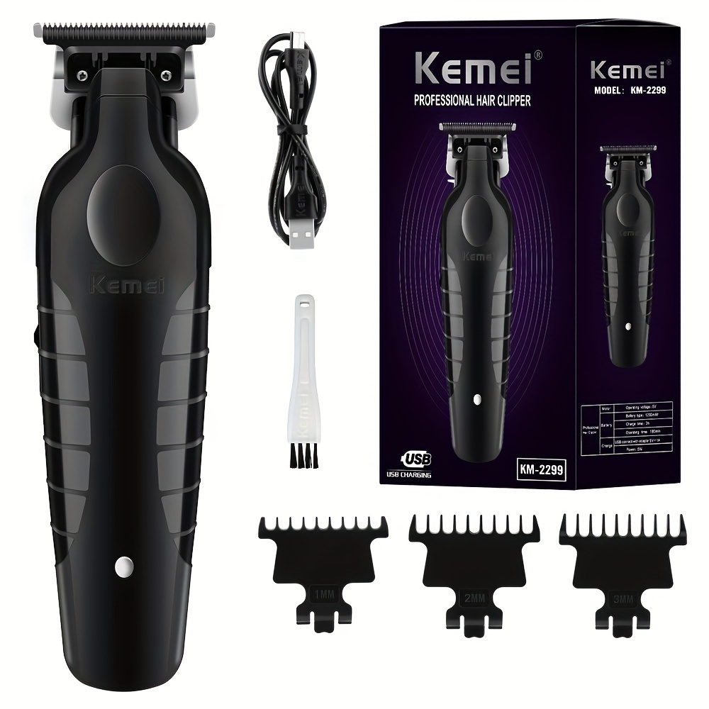 

Kemei Km-2299 Professional Hair Clippers, Electric Hair Trimming, Hair Styling Electric Hair Cutting, Oil-head Engraving Scissors, Electric Shaving, Powder Metallurgy Heads