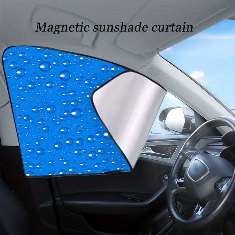 4 Stück Einziehbare Auto Fenster Sonnenschutz Vorhang Uv-schutz  Sonnenblende Abdeckung Magnetische Und Verkauf - Auto - Temu