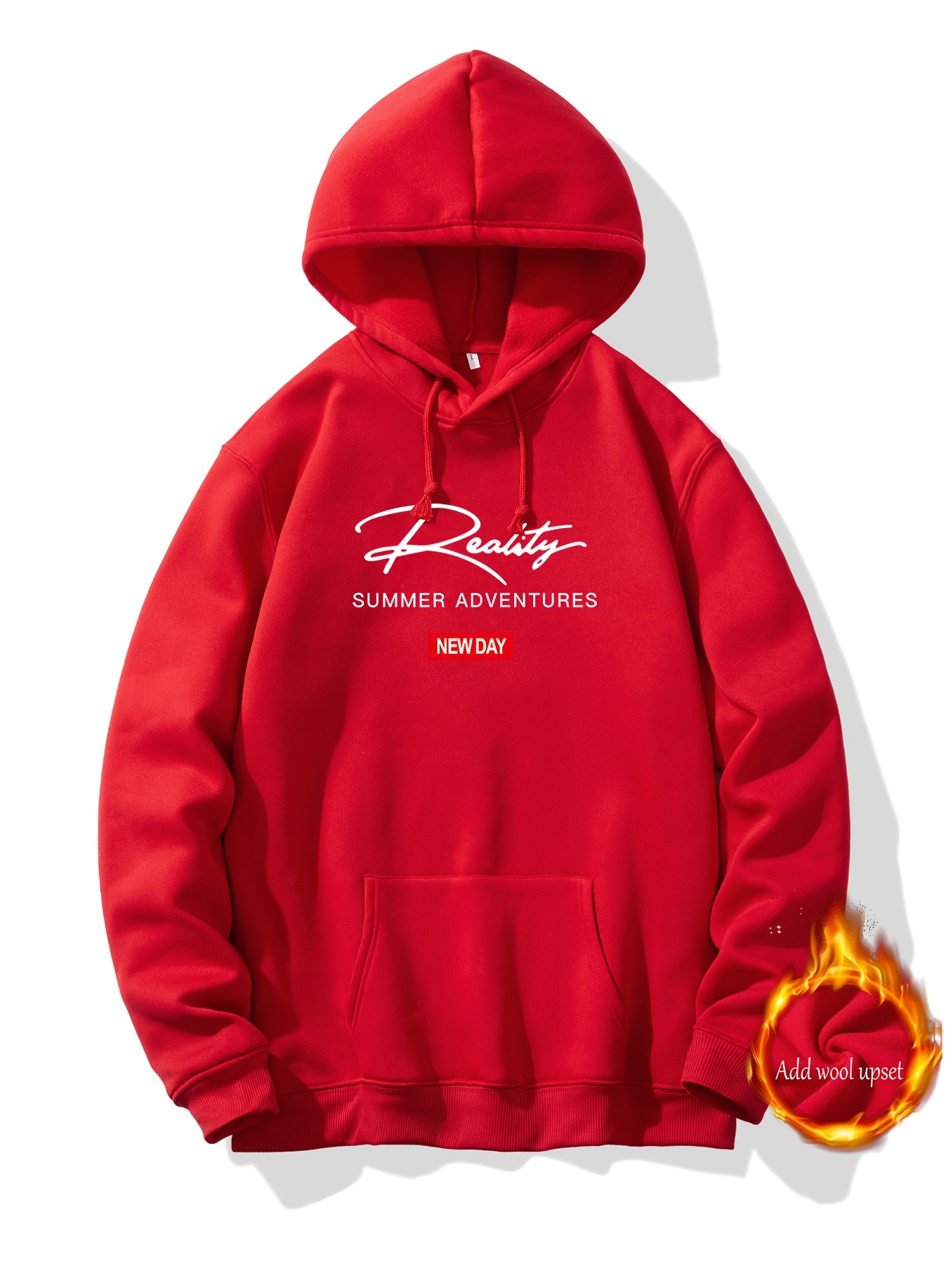 Supreme Classic Script Hooded Sweatshirt Red