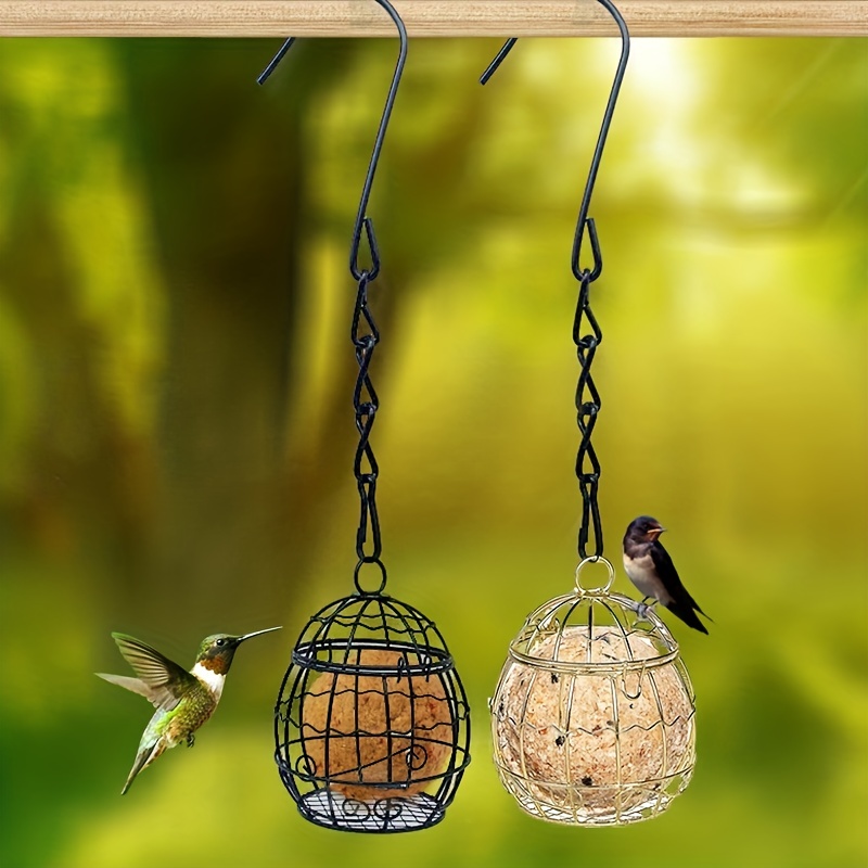 Mangeoire à oiseaux en acrylique avec fenêtre transparente, maison  d'escalade, mangeoire pour animaux de compagnie