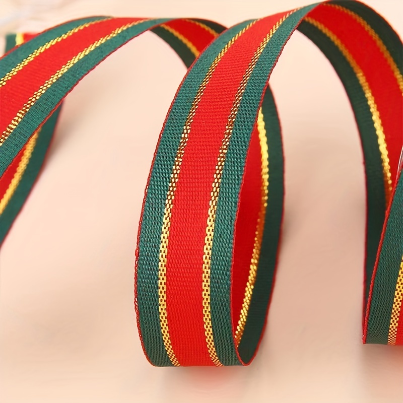 Gift Wrap Ribbons Red Green Christmas Gift Wrapping - Temu