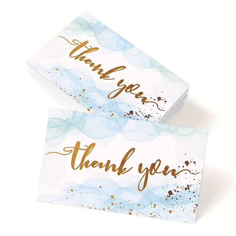 50pcs thank you cards thank you notes small business wedding gift cards christmas graduation baby shower 2