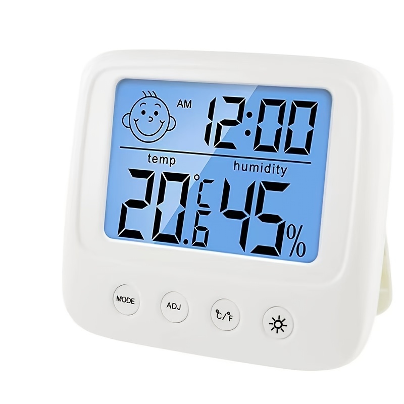 Digital Hygrometer & Indoor Thermometer Pre-calibrated Humidity Gauge, With  24 Hours Memory. - Temu