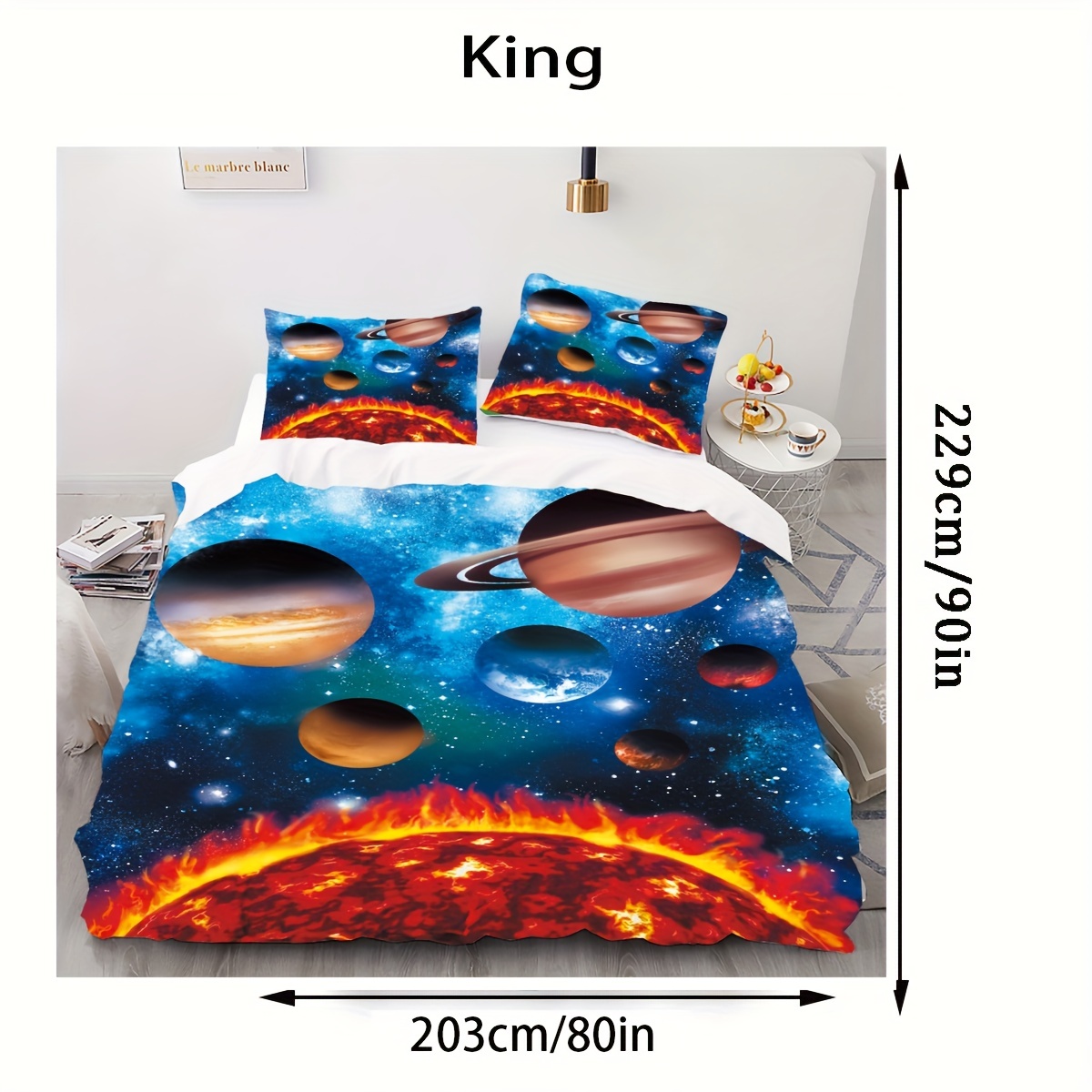 Planet 2025 bedding set