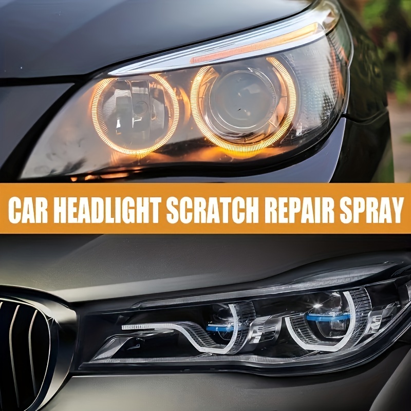 AUTOXBERT Car Headlight Restoration Kit Brightener Headlamp Scratch Repair  Liquid Paste Light Lens Polisher Cleaning Paste Refurbish Tool