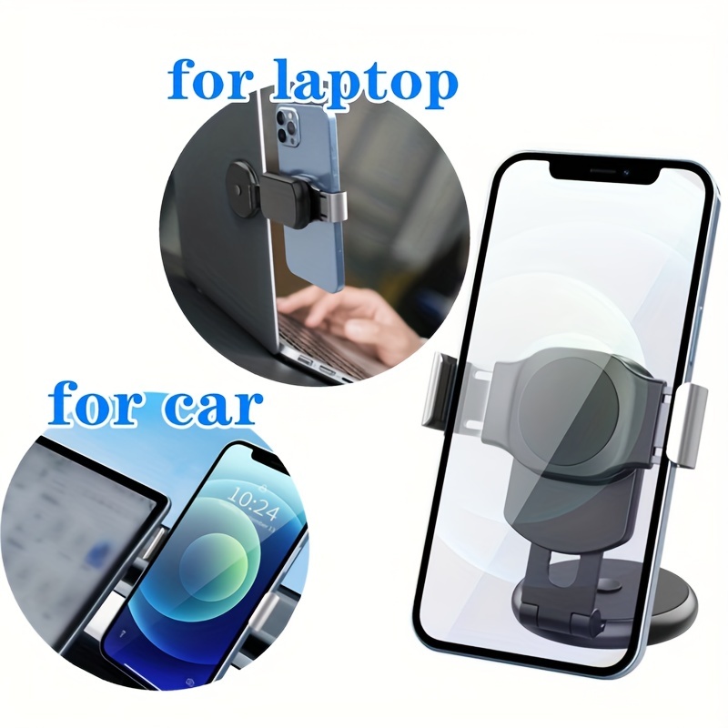 Car Mount Smartphone Magnetic Magnetic Foldable Car Phone Holder 360°  Rotation