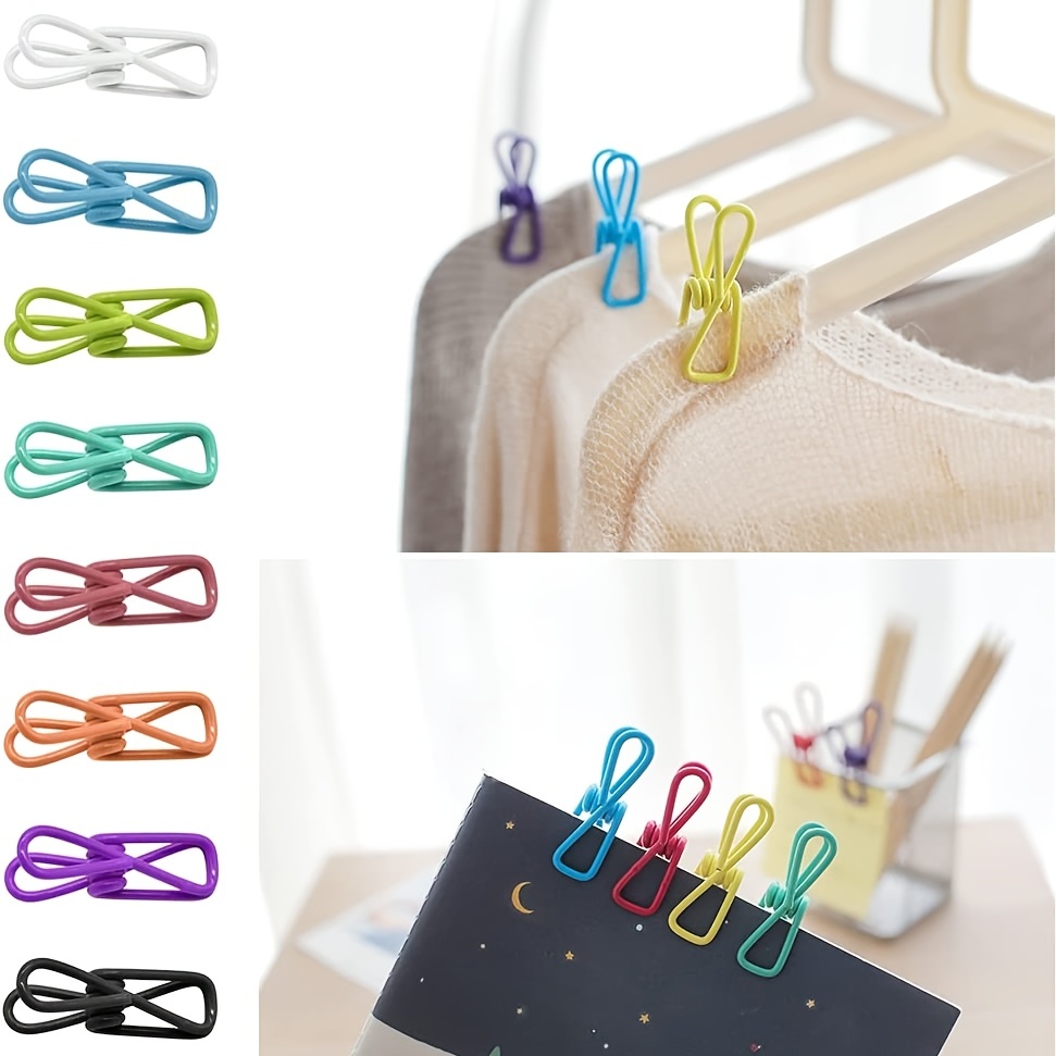 Cloth Chip Clips Utility Pvc coated Steel Clip For Food - Temu