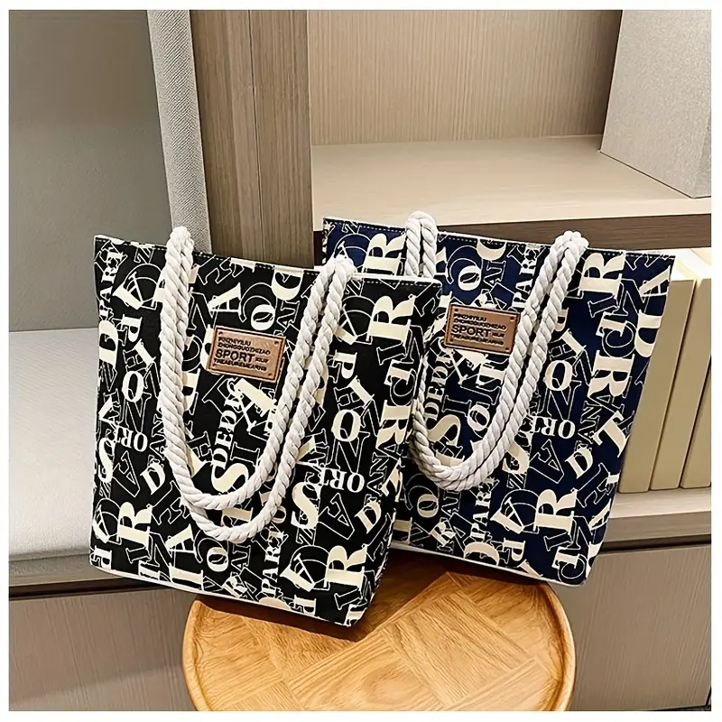 vintage bucket bag fashionable single shoulder bag versatile simple floral shopping tote details 11