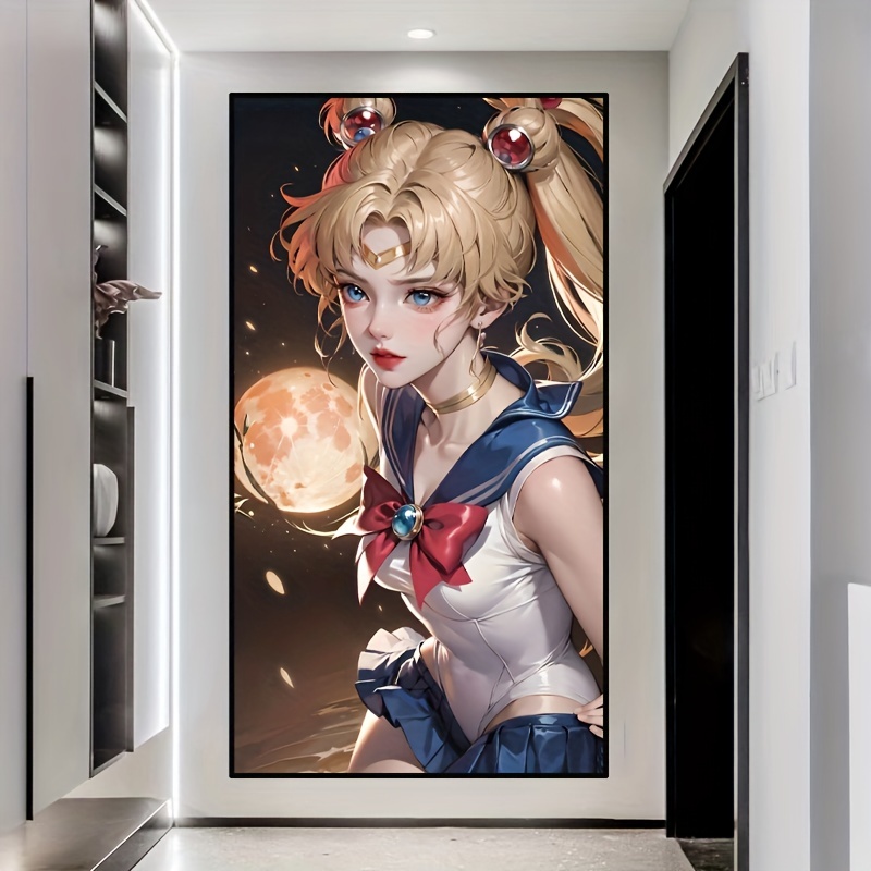 Full Round Drill Diamond Painting - Anime Girl - 40*60cm