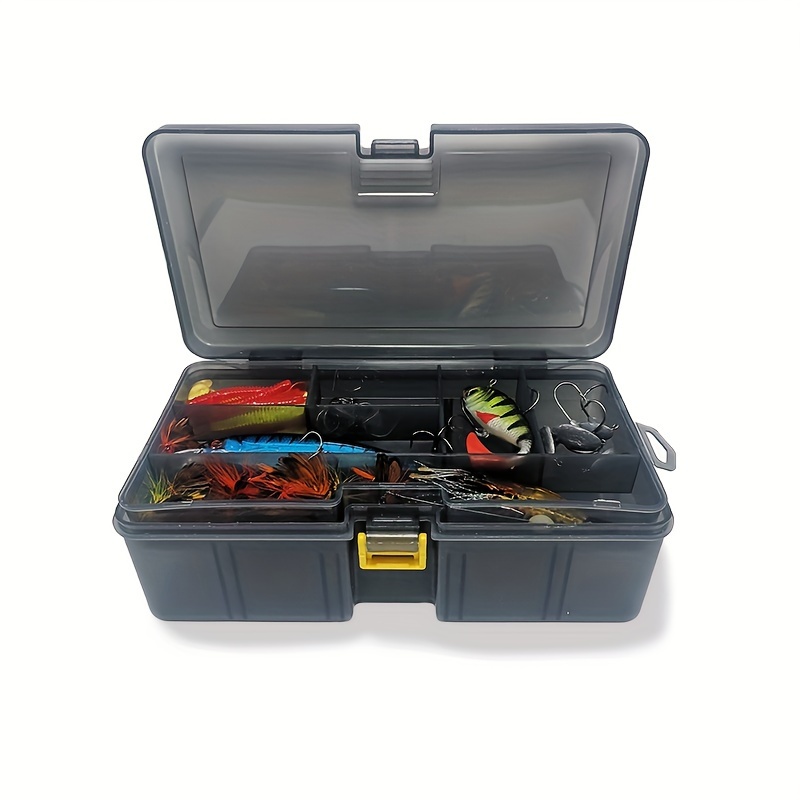 Multi compartment Storage Box Fishing Tackle Box Portable - Temu